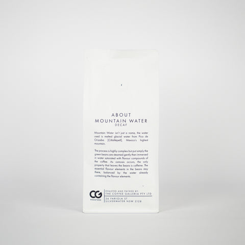 Mountain Water Decaf