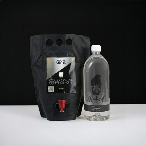 Cold Brew Concentrate Liquid Sugar Bundle